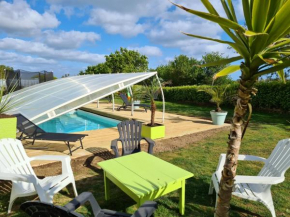 Villa de 3 chambres a Plougonvelin a 900 m de la plage avec vue sur la mer piscine privee et jardin amenage